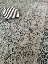 Load image into Gallery viewer, Antique Tabriz 9’11” x 13’7”