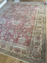 Load image into Gallery viewer, Vintage Turkish 8’10” x 11’