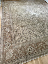 Load image into Gallery viewer, Antique Tabriz 9’3” x 11’6”