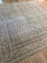 Load image into Gallery viewer, Antique Tabriz 9’1” x 10’5”