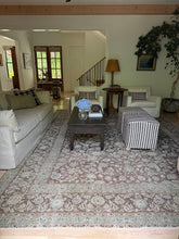 Load image into Gallery viewer, {ON HOLD} Antique Tabriz 10’9” x 14’6”