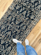Load image into Gallery viewer, Antique Malayer 3’ x 13’2”