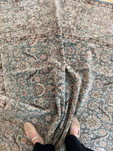 Load image into Gallery viewer, Vintage Doroksh 9’6” x 13’7” area rug blue ilving room bedroom