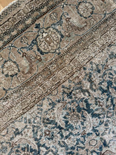 Load image into Gallery viewer, Antique Tabriz 10’7” x 12’