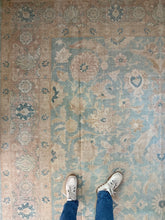 Load image into Gallery viewer, Antique Tabriz 9’3” x 12’5”