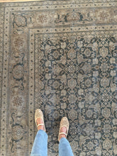 Load image into Gallery viewer, {ON HOLD} Antique Tabriz 9’5” x 12’1”