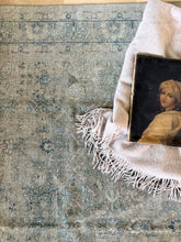 Load image into Gallery viewer, Antique Tabriz 7’8” x 10’7” living room bedroom