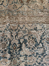 Load image into Gallery viewer, Antique Tabriz 10’7” x 12’