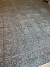 Load image into Gallery viewer, {ON HOLD} Antique Tabriz 10’11” x 13’8”