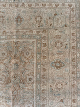 Load image into Gallery viewer, Antique Tabriz 9’ x 12’3”