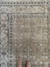 Load image into Gallery viewer, Antique Tabriz 7’11” x 10’4”