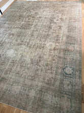 Load image into Gallery viewer, {ON HOLD} Antique Tabriz 9’3” x 12’3”