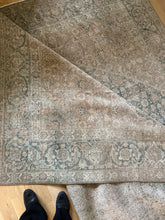Load image into Gallery viewer, Antique Tabriz 9’ x 11’9”