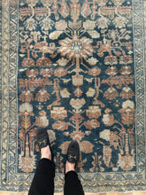 Load image into Gallery viewer, Antique Malayer 4’ x 6’10”