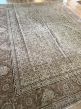 Load image into Gallery viewer, Antique Tabriz 9’3” x 11’6”
