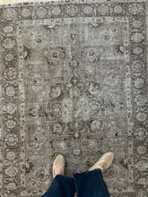 Load image into Gallery viewer, Antique Tabriz 4’3” x 5’9”