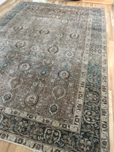 Load image into Gallery viewer, Vintage Tabriz 7’4” x 10’2”