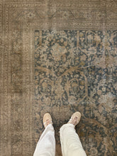 Load image into Gallery viewer, Antique Tabriz 7’10” x 11’