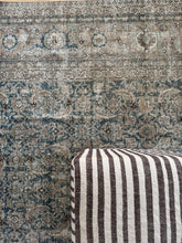 Load image into Gallery viewer, Antique Tabriz 10’7” x 12’