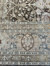 Load image into Gallery viewer, Antique Tabriz 7’4” x 10’6”