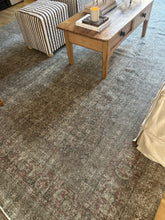 Load image into Gallery viewer, {ON HOLD} Antique Tabriz 10’11” x 13’8”