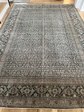 Load image into Gallery viewer, Antique Tabriz 9’2” x 12’10”