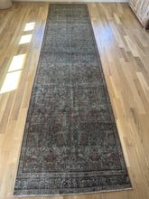 Load image into Gallery viewer, Antique Tabriz 3’ x 12’9”