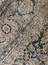 Load image into Gallery viewer, Antique Tabriz 10’7” x 12’
