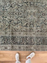 Load image into Gallery viewer, Antique Tabriz 9’11” x 13’7”