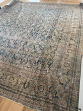 Load image into Gallery viewer, Antique Tabriz 10’7” x 12’