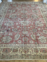 Load image into Gallery viewer, Vintage Turkish 8’10” x 11’