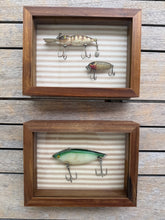 Load image into Gallery viewer, Framed Vintage Fishing Lures Set 102