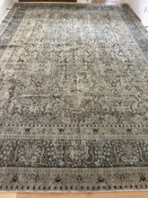 Load image into Gallery viewer, Antique Tabriz 9’11” x 13’7”