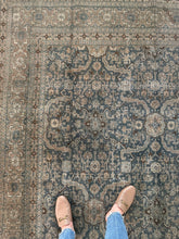 Load image into Gallery viewer, Vintage Tabriz 7’ x 10’3”