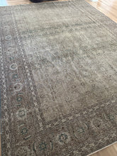 Load image into Gallery viewer, Antique Tabriz 8’8” x 12’