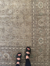 Load image into Gallery viewer, Antique Tabriz 8’8” x 12’
