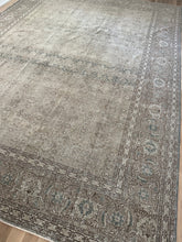 Load image into Gallery viewer, Antique Tabriz 8’8” x 12’