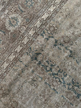 Load image into Gallery viewer, Antique Tabriz 8’8” x 12’