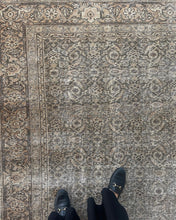 Load image into Gallery viewer, Antique Tabriz 7’7”x 10’5” Area Rug