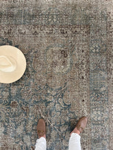 Load image into Gallery viewer, Antique Tabriz 9’4” x 12’8”