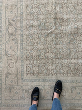 Load image into Gallery viewer, Semi-antique 7’9” x 10’11” Tabriz Area Rug