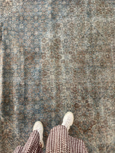 Load image into Gallery viewer, Antique Tabriz 9’8” x 12’9” Area Rug