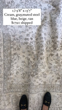 Load image into Gallery viewer, Vintage Turkish Area Rug 9’8” x 13’7”