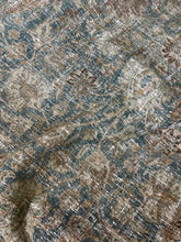 Load image into Gallery viewer, Designer Large Antique Area Rug 9’1” x 12’4” #111