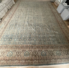 Load image into Gallery viewer, Antique Designer Tabriz 10’10” x 14’4” Large Area Rug