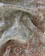 Load image into Gallery viewer, Semi-antique Designer Area Rug #140 7’2” x 9’5”