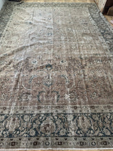 Load image into Gallery viewer, {ON HOLD} Vintage Tabriz 11’ x 14’8”