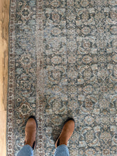 Load image into Gallery viewer, Vintage Tabriz 7’4” x 10’9”
