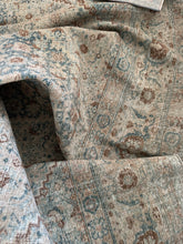 Load image into Gallery viewer, Vintage Tabriz 8’ x 10’11”