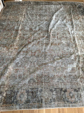 Load image into Gallery viewer, Antique Distressed Mahal 9’9” x 11’6”